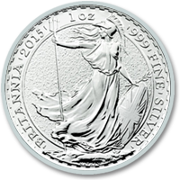 1 oz silver britannia coin